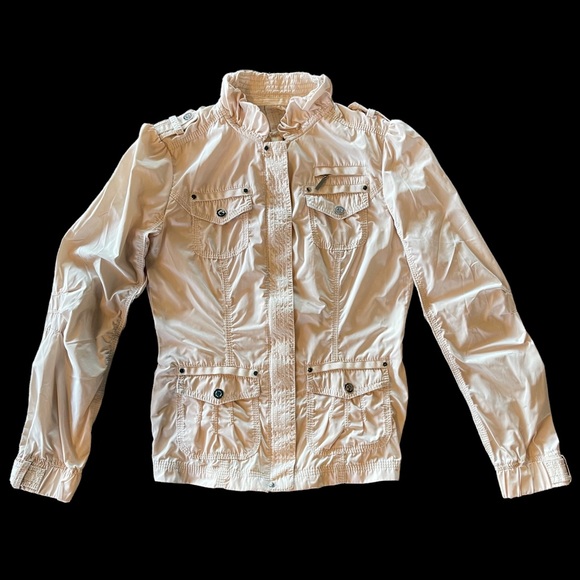 White House Black Market Beige Spring Jacket - Picture 1 of 10